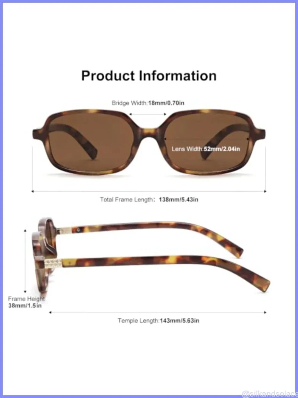 LIKSMU Retro Rectangle Sunglasses Trendy Y2K UV Protection Full-Frame Shades